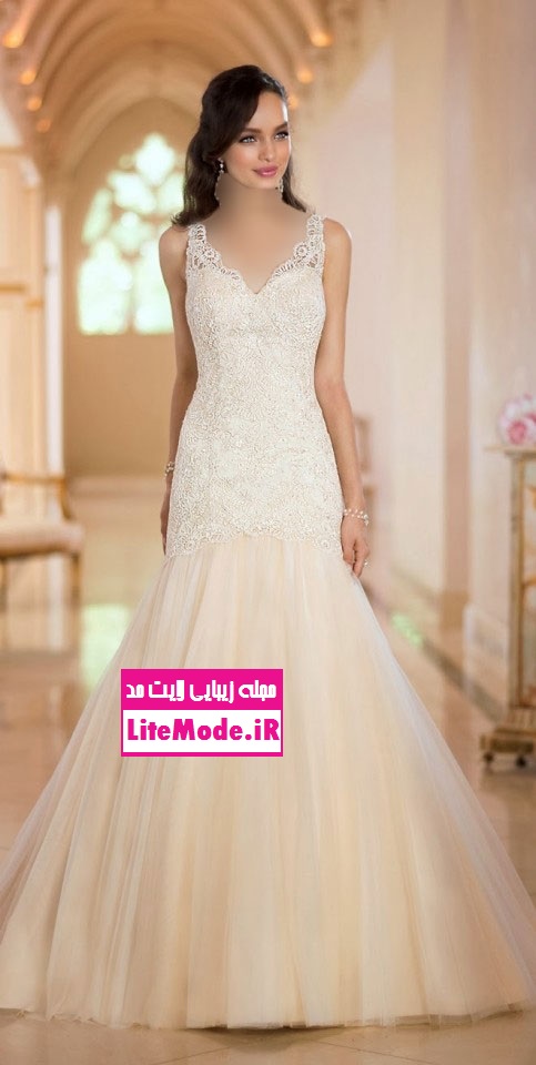 گالری زیباترین تصاویر لباس عروس ۲۰۱۴,مدل لباس عروس جدید