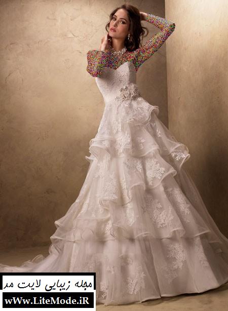 مدل لباس عروس گیپور 2015,مدل لباس عروس 2015