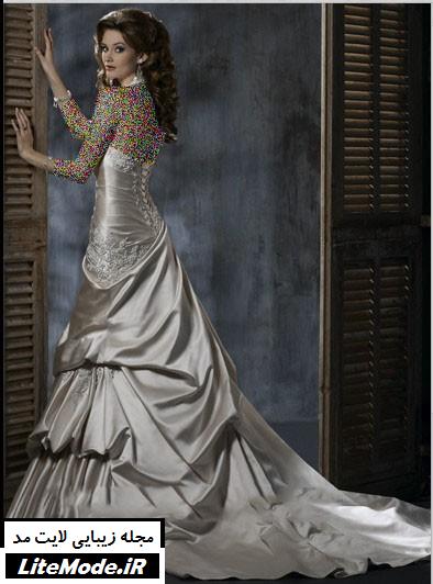 مدل لباس عروس جدید,مدل لباس عروس پرنسسی
