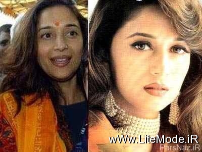 قبل و بعد آرایش,آرایش بازیگران هندی
