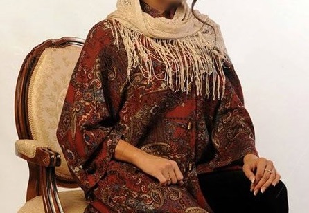 مدل لباس مانتو دخترانه برند ایرانی مزون قاجار