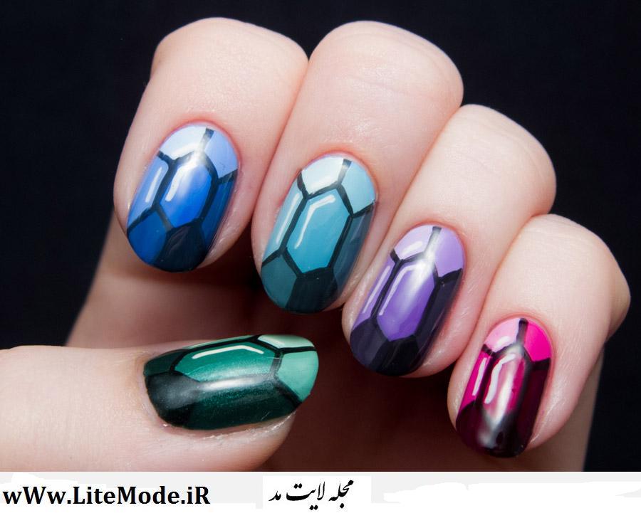 www.litemode.ir New nail designs, bridal nail designs, manicure, nail, makeup models nail nail design model, model, model, nail design, nail model, nail model, model, nails, bridal nail model.