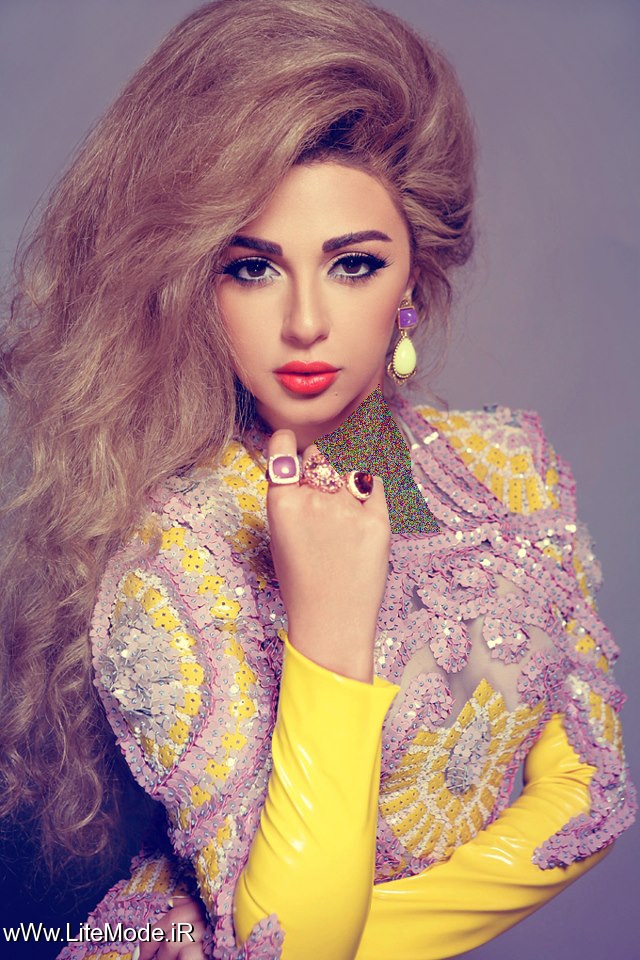 مدل آرایش خلیجی 2015,آرایش عربی