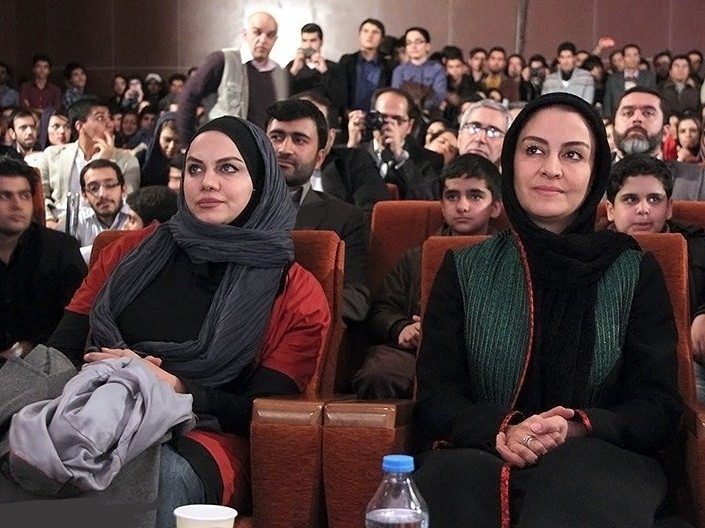 عکس های مریلا زارعی و نرگس آبیار در اختتامیه جشنواره فجر در مشهد