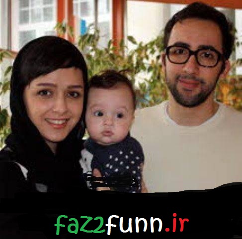 عکس جدید ترانه علیدوستی به همراه همسر و دخترش حنا