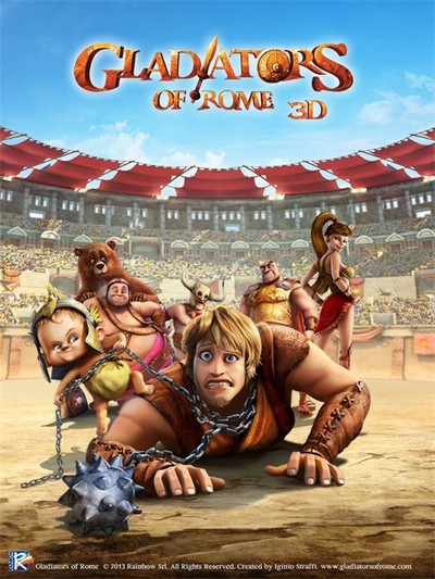 دانلود انیمیشن Gladiators of Rome 2012 دوبله فارسی