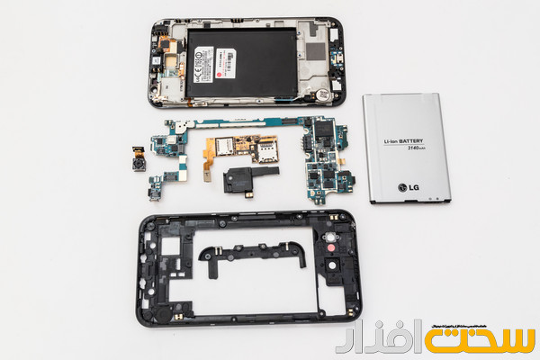 کالبد شکافی اختصاصی اپتیموس جی پرو (LG Optimus G Pro) 