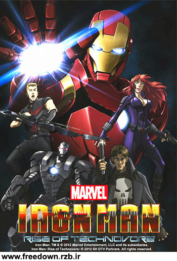 Iron Man Rise of Technovore دانلود انیمیشن Iron Man: Rise of Technovore 2013