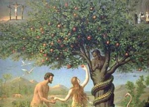 شیطان هنگام وسوسه آدم و حوا به چه شکلی بوده است؟