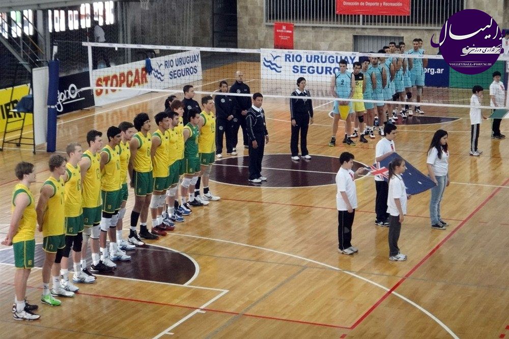 پیروزی تیم ملی امید والیبال ایران برابر استرالیا !