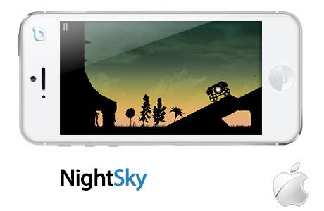 دانلود بازی پازل برای آیفون و آیپد NightSky 1.0