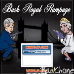 بازی بوش و تروریست ها Bush Royal Rampage