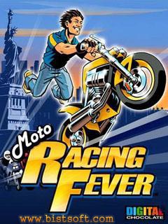 دانلود بازی مسابقات موتور سواری با فرمت جاوا Moto Racing Fever