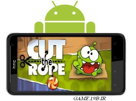 دانلود بازی سرگرم کننده ی بریدن طناب با فرمت اندروید - Cut the Rope HD v1.3.2