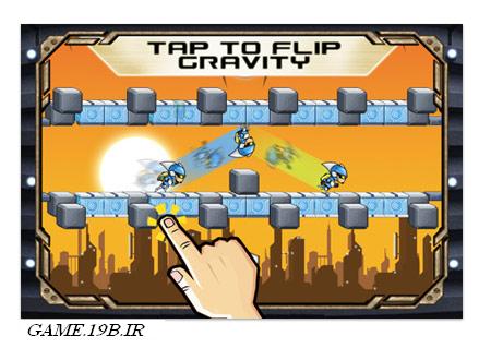 دانلود بازی بسیار زیبا Gravity Guy با فرمت اندروید