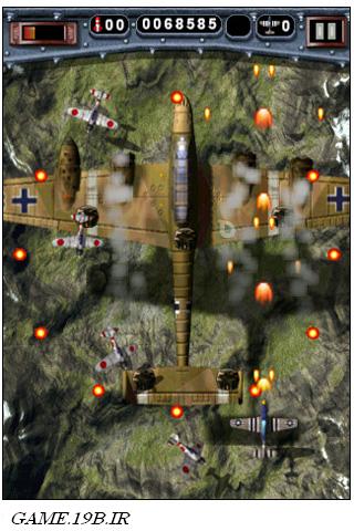 دانلود بازی جنگی مرتال با فرمت اندروید - Mortal Skies 2 V1.1