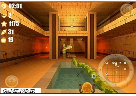 دانلود بازی 3 بعدی مار با فرمت اندروید - Snake 3D Revenge 1.3.3