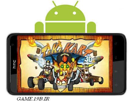 دانلود بازی سه بعدی و مسابقه ای Tiki Kart 3D Complete v1.0.1 با فرمت اندروید