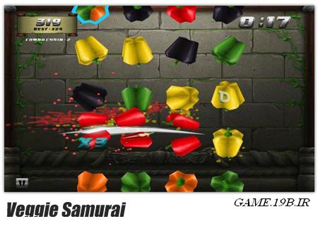 دانلود بازی سامورایی Veggie Samurai با فرمت اندروید