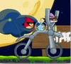 بازی آنلاین پرندگان خشمگین و دوچرخه سواری در فضا  Angry Birds Space Bike