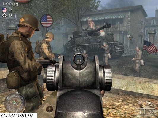 دانلود Call of Duty 2 با پارت های کم حجم برای PC