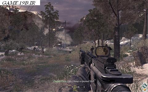دانلود بازی Call of Duty 4 : Modern Warfare در پارت های کم حجم