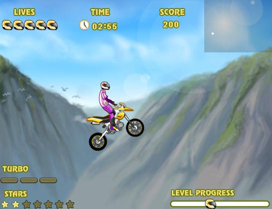 بازی آنلاین موتورسواری هیجانی Uphill Rush