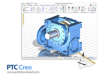 دانلود PTC Creo v3.0 F000 x86/x64 + HelpCenter + PTC Creo Elements Pro v1.0 M040 x86/x64 - نرم افزار طراحی سه بعدی و محاسبه و تولید قطعات صنعتی