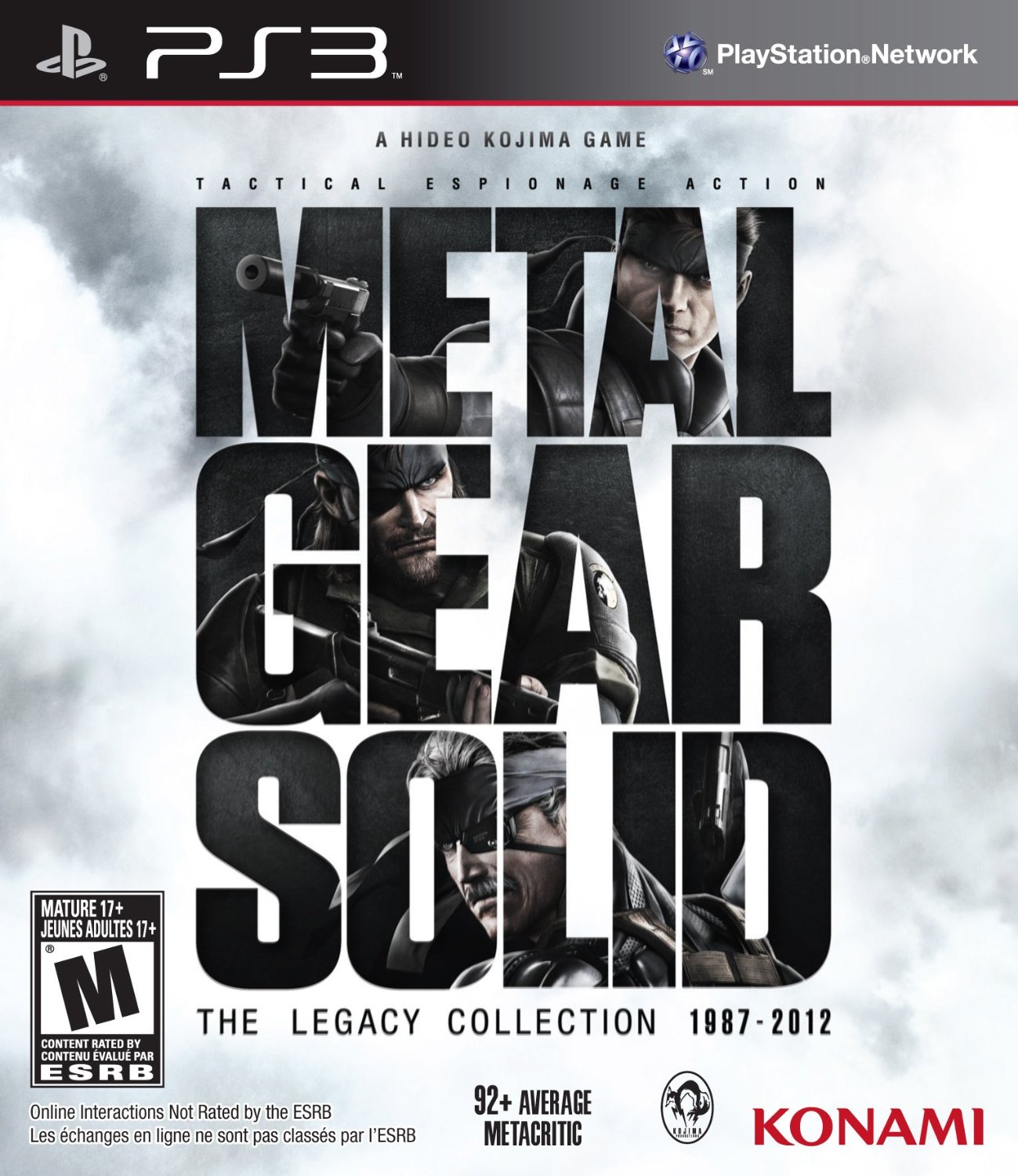 Metal Gear Solid:The Legacy Collection ps3