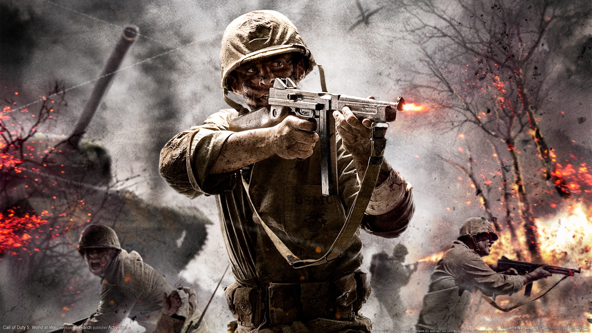 اموزش انلاین بازی کردن Call Of Duty 5 - World At War