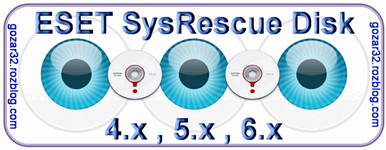 ESET NOD32 SysRescue 2013/04/16 | دیسک نجات نود 32 1392/01/27