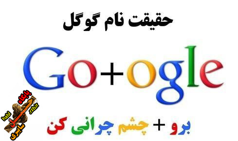 حقیقت نام گوگل