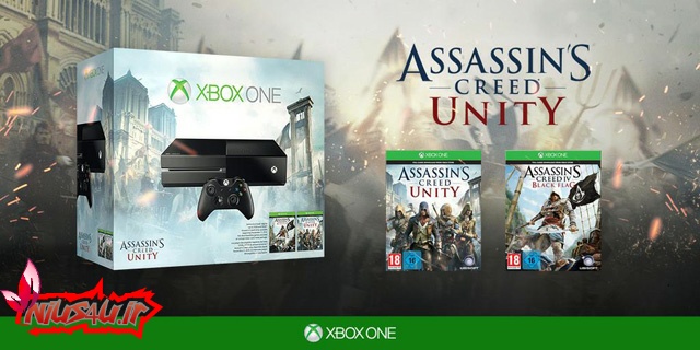 تریلر معرفی باندل Assassins Creed :Unity کنسول xbox one