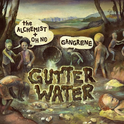 Gangrene - gutter water