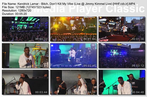 (Kendrick Lamar - Bitch, Don’t Kill My Vibe (Live @ Jimmy Kimmel Live