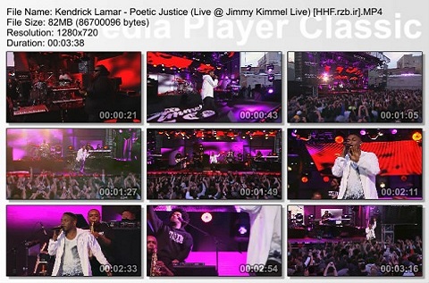 (Kendrick Lamar - Poetic Justice (Live @ Jimmy Kimmel Live