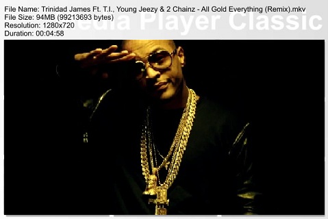 Trinidad James Ft. T.I., Young Jeezy & 2 Chainz - All Gold Everything (Remix