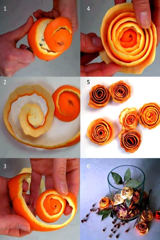 گل رز پرتقالی