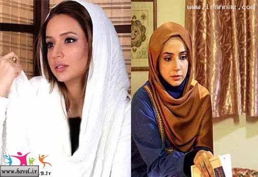 تصاویر واقعی بازیگران زن ایرانی در پشت دوربین !