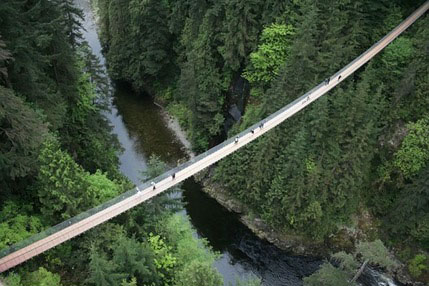 بلندترین و ترسناک ترین پل معلق در دنیا! + تصاویر