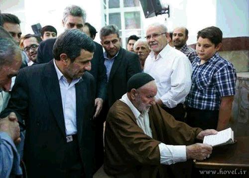 بی محلی به محمود احمدی نژاد در نارمک + عکس