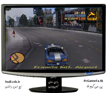 دانلود بازی فوق فشرده جی تی ای GTA 3 برای کامپیوتر