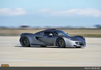 رکوردشکنی سریع‌ترین خودرو جهان+عکس 