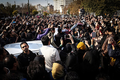 دستگیری چند نفر در تجمع هواداران مرتضی پاشایی 