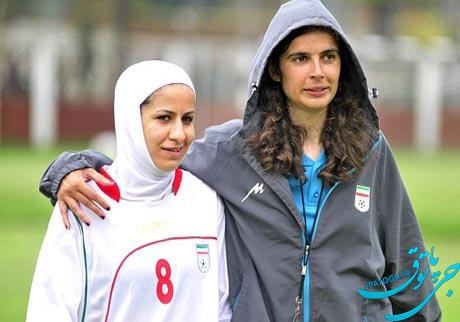 یک زن سرمربی تیم فوتبال مردان شد +تصاویر