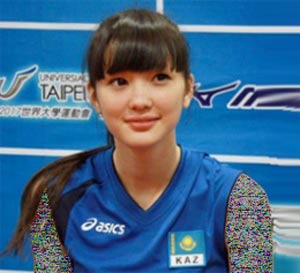 رونمایی جذاب ترین زن والیبالیست آسیا / عکس