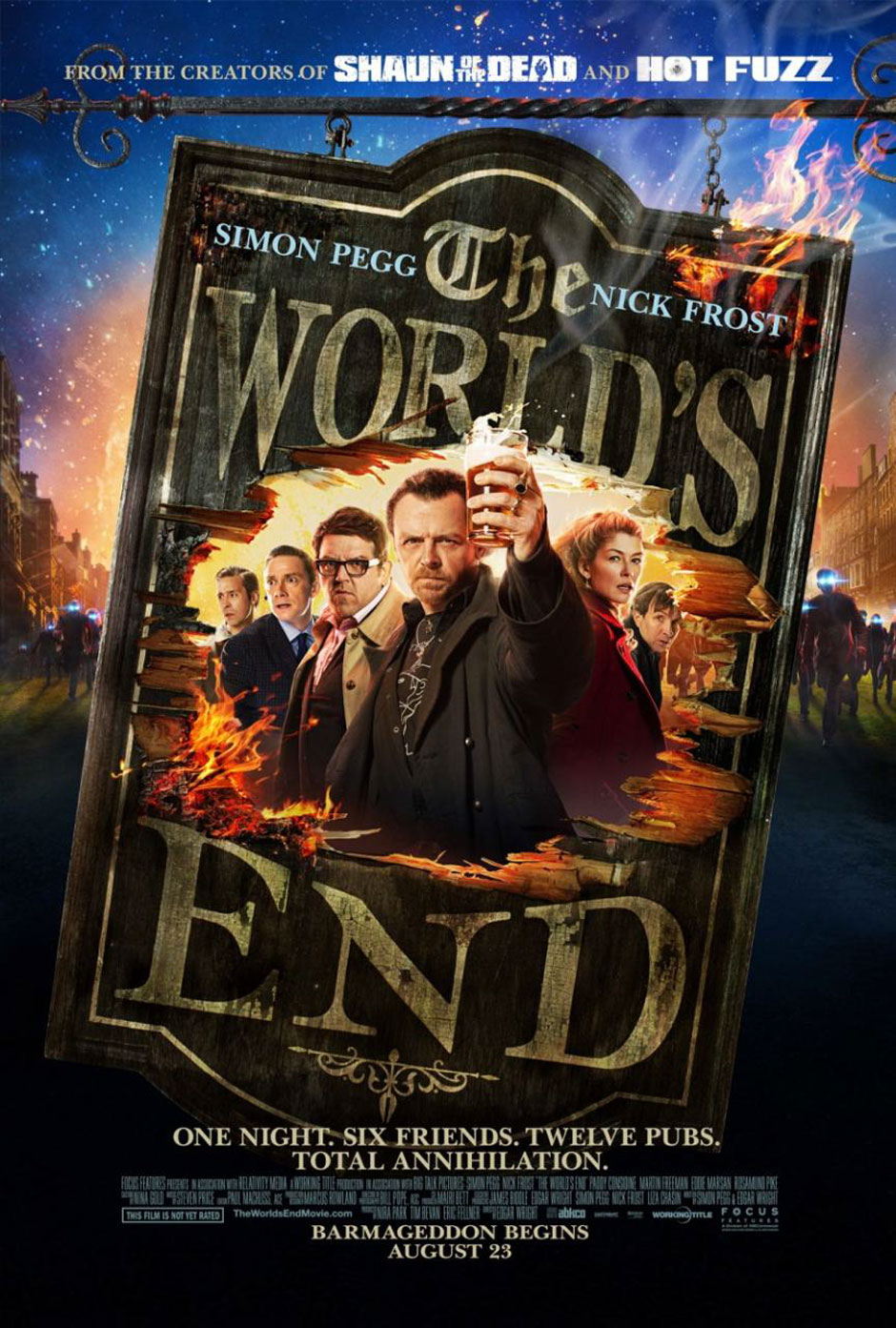 دانلود فیلم The World’s End 2013 با کیفیت BluRay 720p ، لینک مستقیم