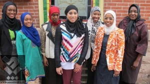 نمايش حجاب و پوشاك اسلامی در فيلادلفيا + تصاویر