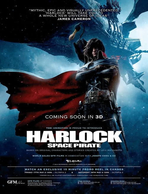 دانلود انیمیشن Captain Harlock 2013