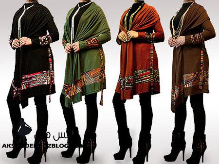 http://aksmodel.rozblog.com - رنگ مدل مانتو ايراني